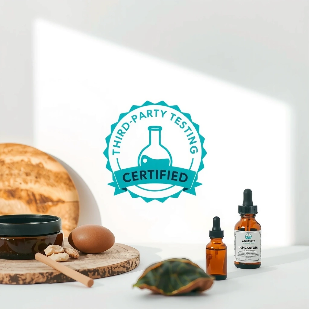 Third-party testing badge