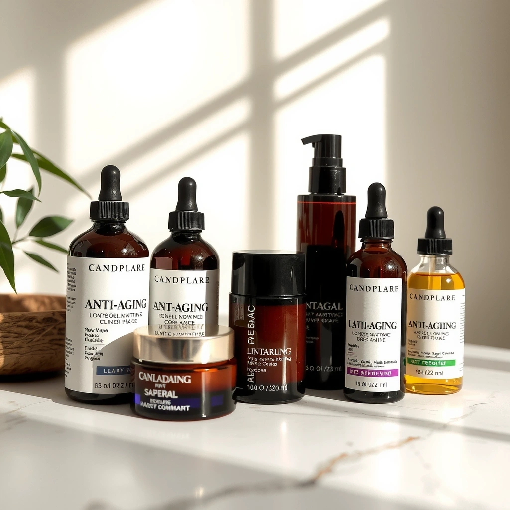 Women's anti-aging skincare collection